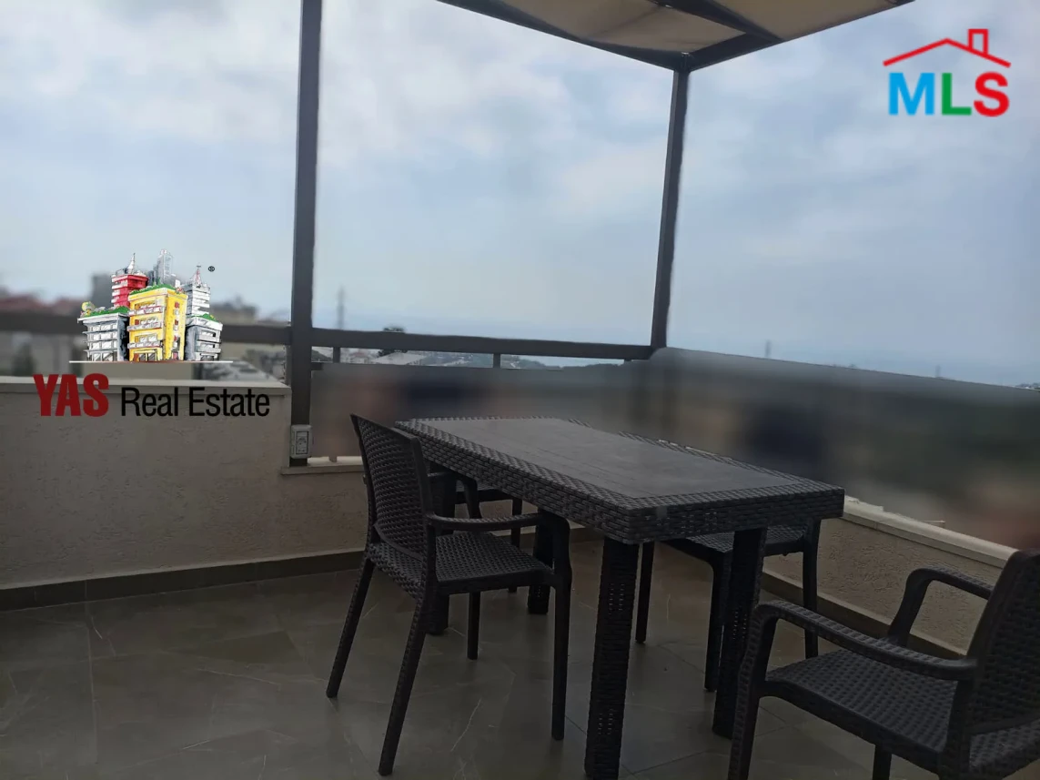 Awkar/Bellevue 335m2 | 120m2 Terrace | Luxury | Decorated | View | PA