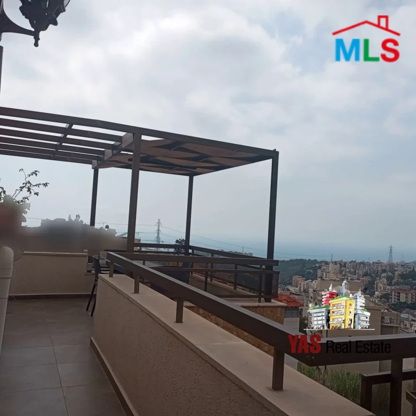 Awkar/Bellevue 335m2 | 120m2 Terrace | Luxury | Decorated | View | PA