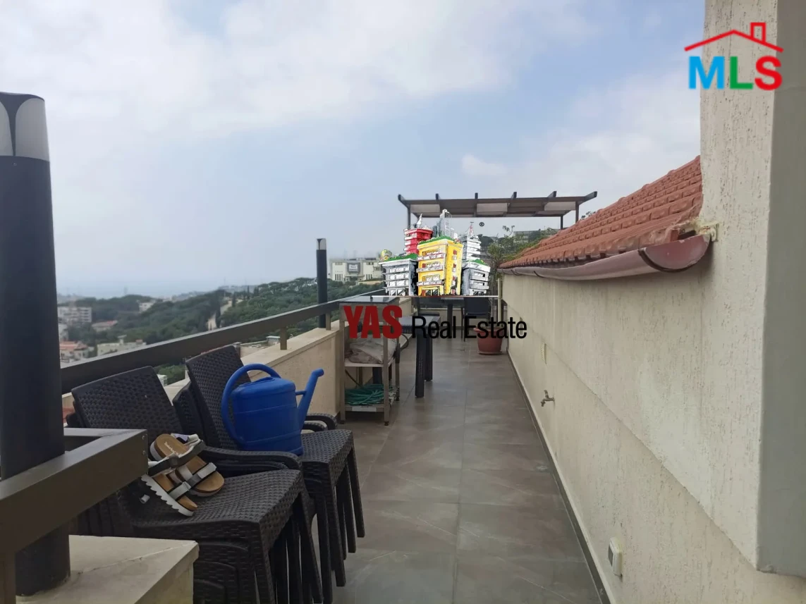 Awkar/Bellevue 335m2 | 120m2 Terrace | Luxury | Decorated | View | PA