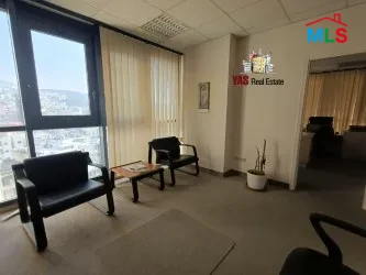 Jdeideh 100m2 family jarjour (commision for the responsible of the Center )office 11th floor furnished 315k