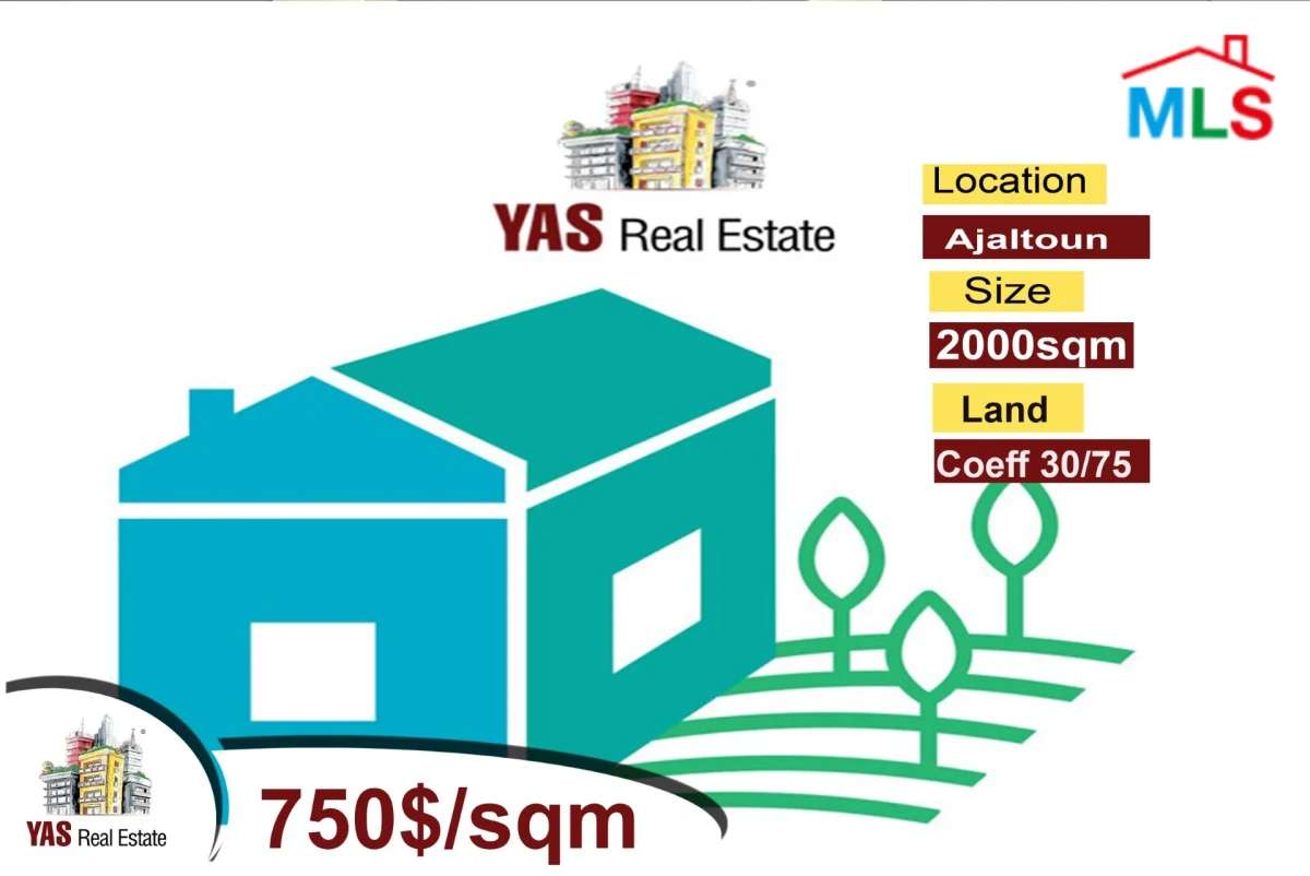 Ajaltoun 2000m2 | Land | 4 Floors building | Open Sea View | AC