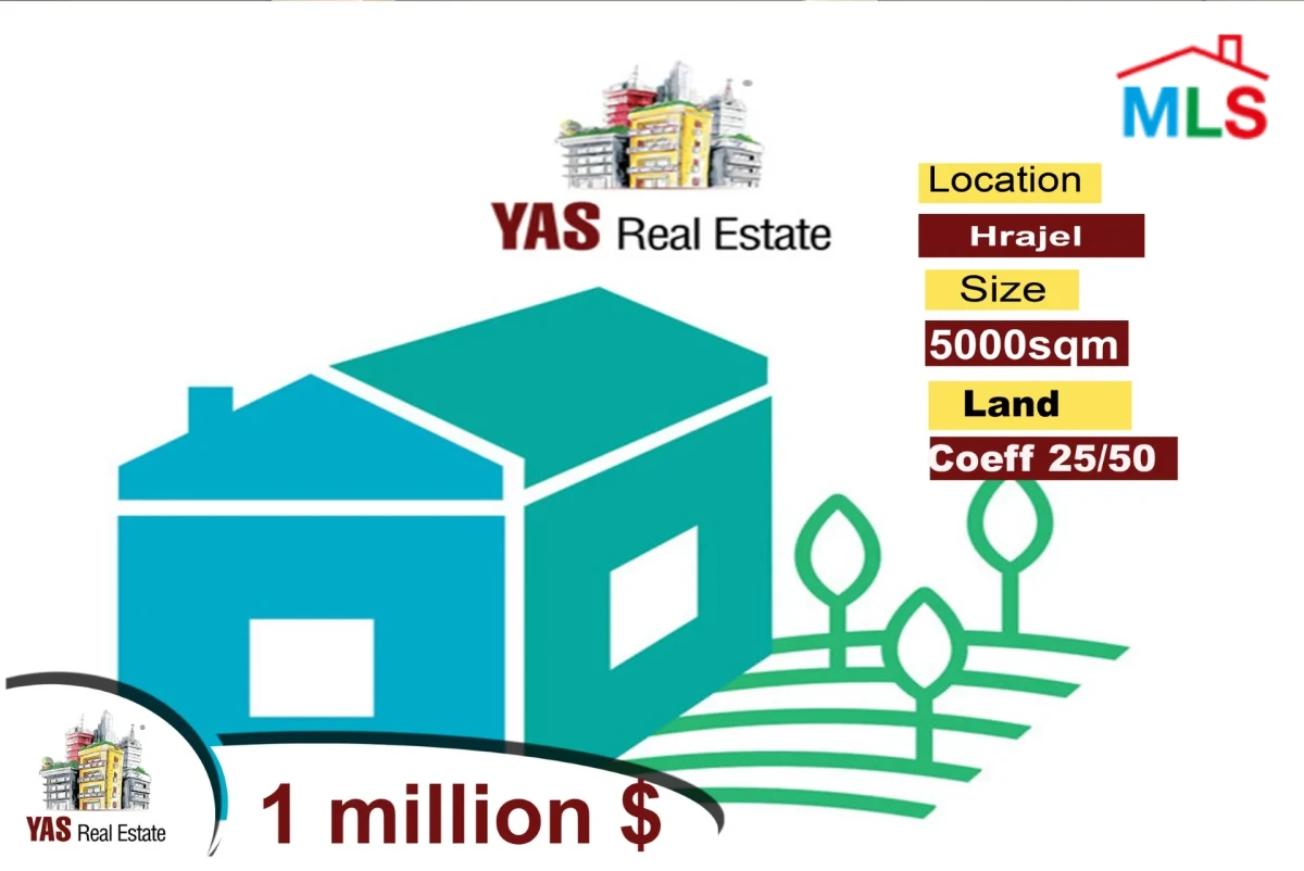 Hrajel 5000m2 | Land | Coeff 25/50 | Unlockable View | AC