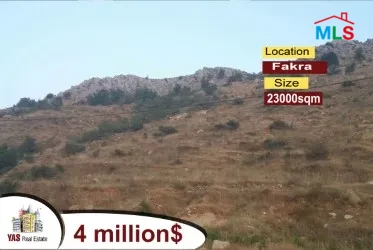 Faqra 23000m2 | Perfect Investment | Coeff 15/35 | Amazing View | PA