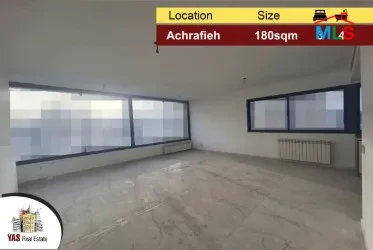 Achrafieh 180m2 | Prime Location | High End | New Flat | View | PA