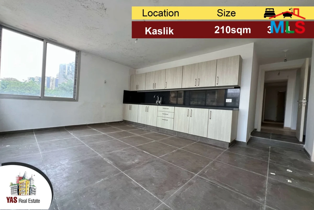 Kaslik 210m2 | Renovated Flat | Calm Area | Prime Location | EH