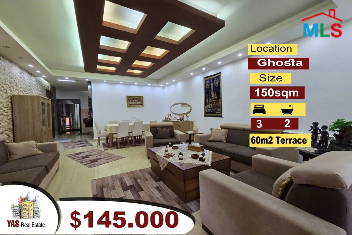 Ghosta 150m2 | 60m2 Terrace | High End | Mountain View | DA/KH