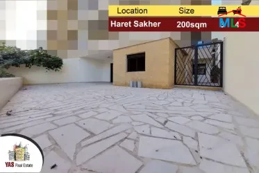 Haret Sakher 200m2 | 100m2 Terrace | Prime Location | New | View | IV