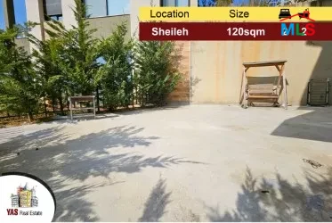 Sheileh 120m2 | 100m2 Terrace | Prime Location | Flat | Catch | TO