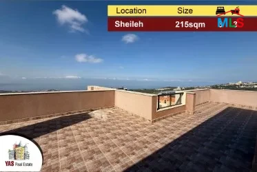 Sheileh 215m2 | 200m2 Rooftop Terrace | Astonishing View | Unique | AC