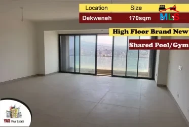 Dekweneh 170m2 | Active Tower | High Floor | Brand New | PA