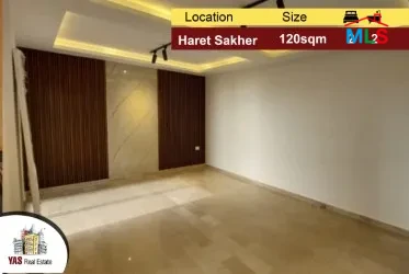 Haret Sakher 120m2 | New | Well Lighted | Prime Location | ELO/IV/TO
