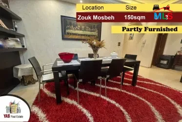 Zouk Mosbeh 150m2 | Partly Furnished | Mountain View | Catch | EL