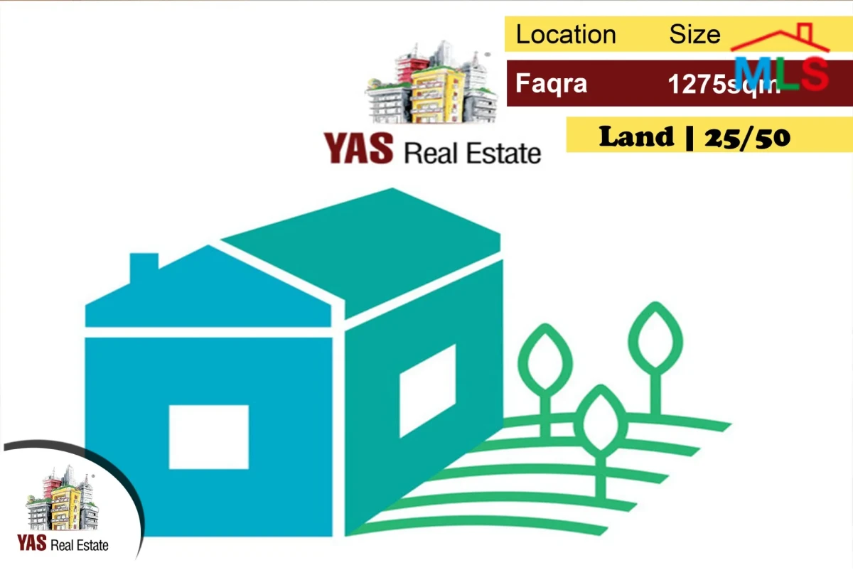 Faqra 1275m2 | Land | 25/50 | Unlockable View |Ideal Location | AC
