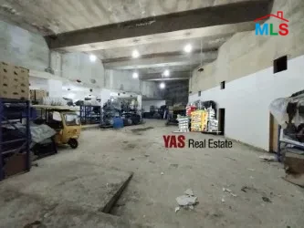 Jounieh 1000m2 |Spacious Warehouse |Self Investment |Prime Location|IV
