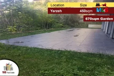 Yarzeh 450m2 | 670m2 Garden | Super Luxury | Prime Location | PA