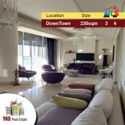Downtown 230m2 | Decorated | Luxury | Super Prime Location | PA