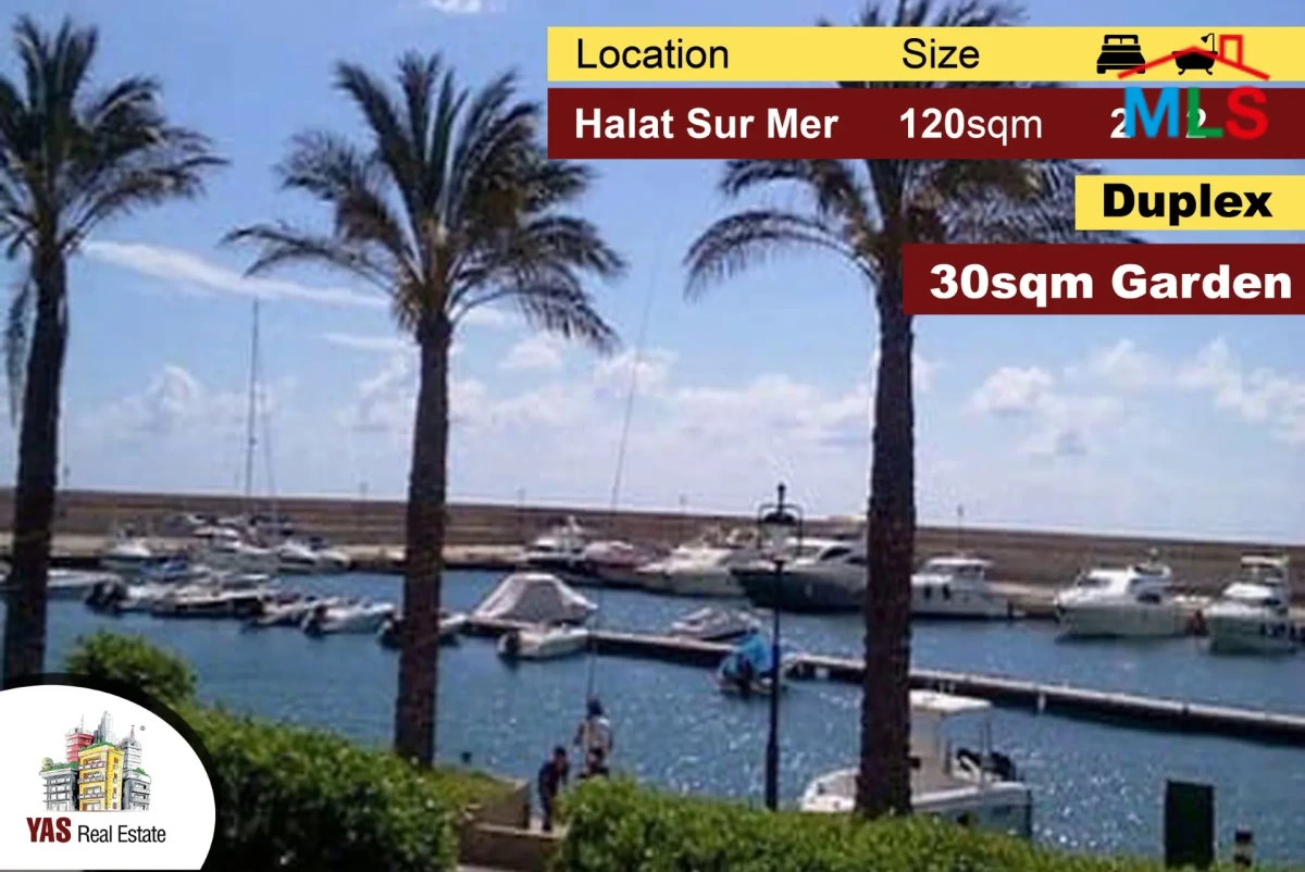 Halat sur mer 120m2 chalet Sandra khoury owner Khoury duplex 30m2 garden