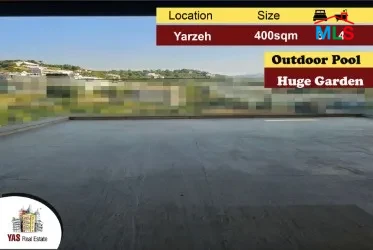 Yarzeh 400m2 | Huge Garden | Outdoor Pool | Prime Location | PA