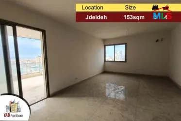 Jdeideh 153m2 | Well Maintained | New | Accessible | AA/AMK