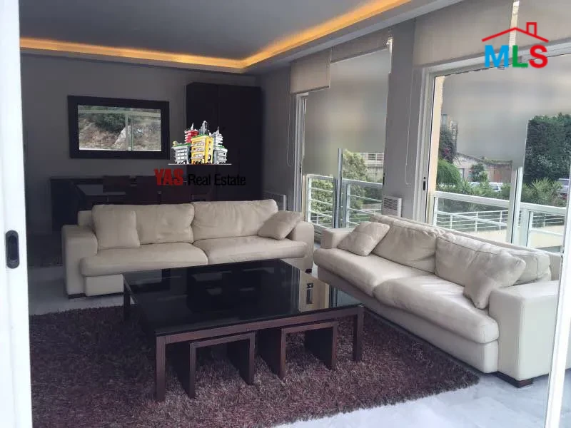 Bsalim 188m2 | 190m2 Terrace | Furnished | Quiet Street |Shared Pool| PA