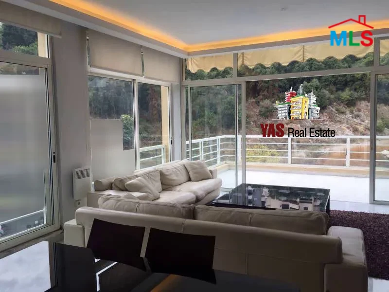 Bsalim 188m2 | 190m2 Terrace | Furnished | Quiet Street |Shared Pool| PA