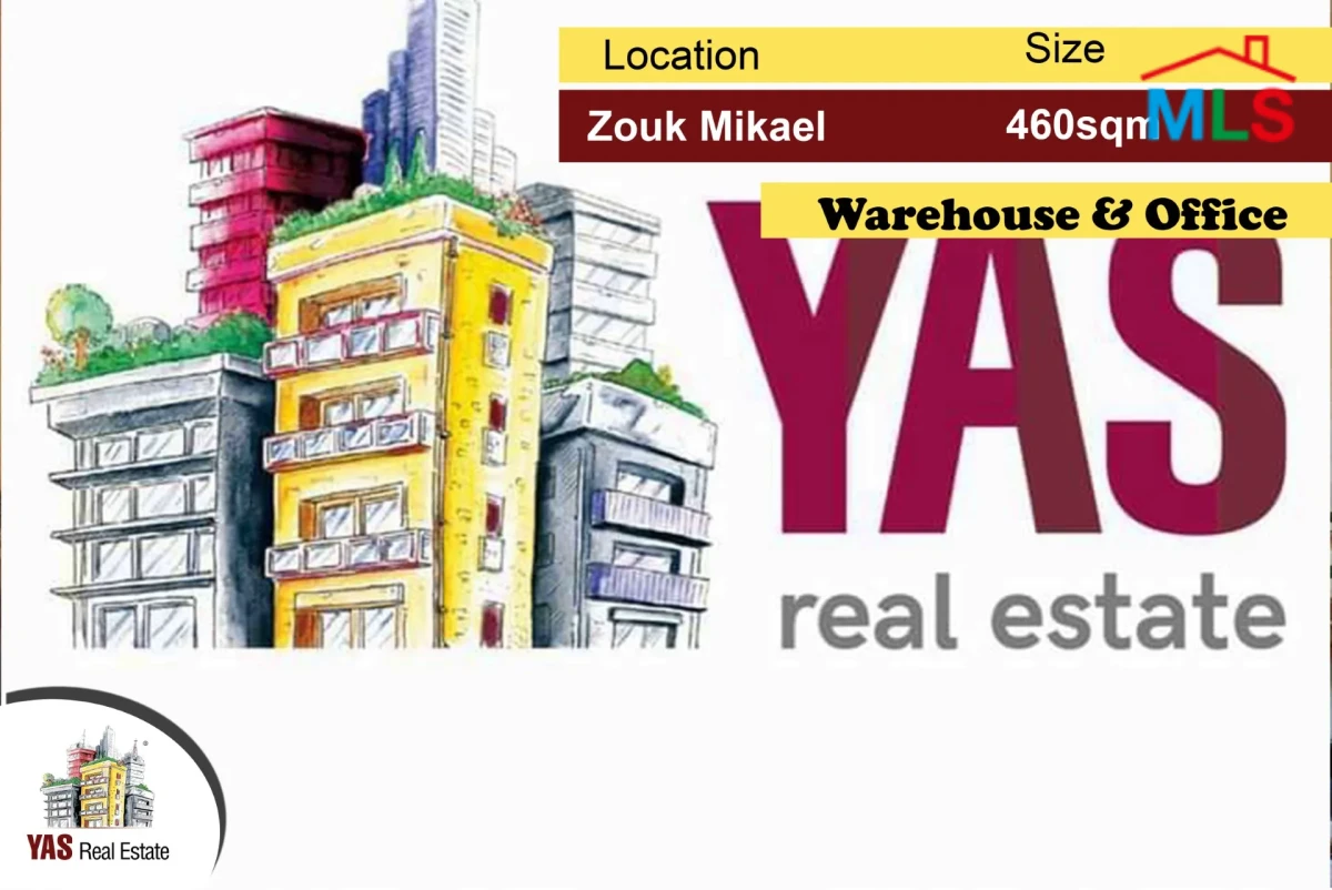 Zouk Mikael 460m2 | Warehouse | Prime Location | Perfect Investment|EH