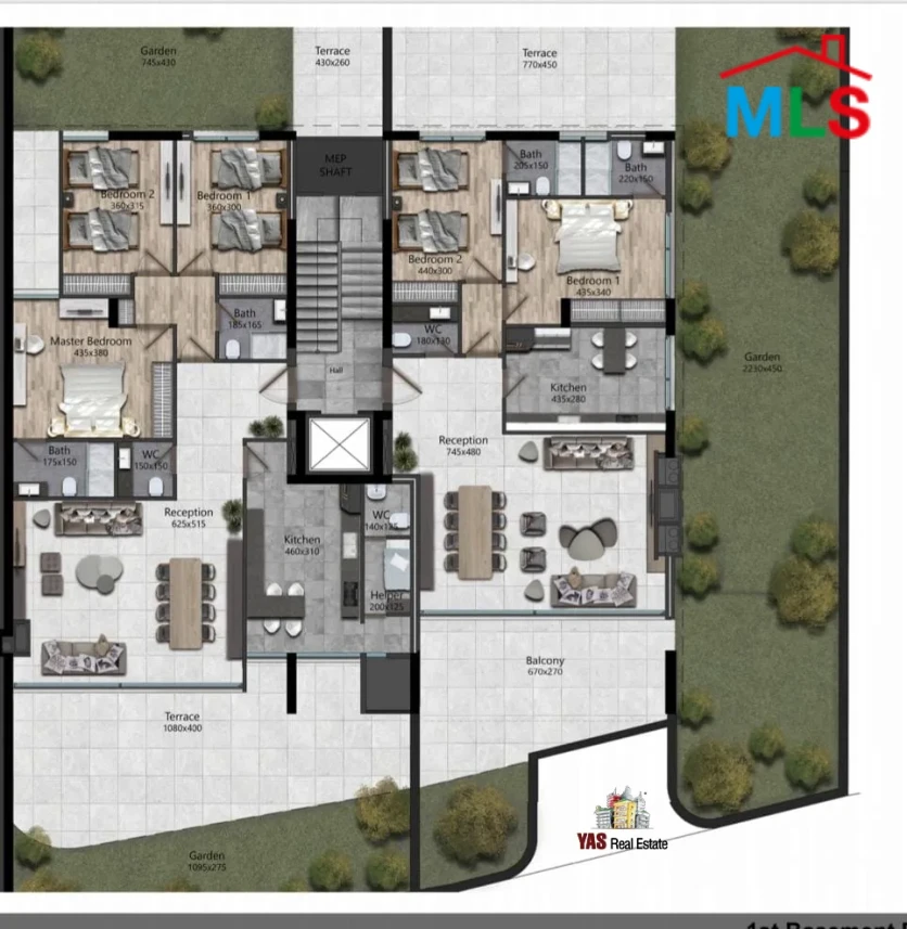 Ouyoun Broumana 135m2 up to 173m2 | Under construction | Calm Area|AMK