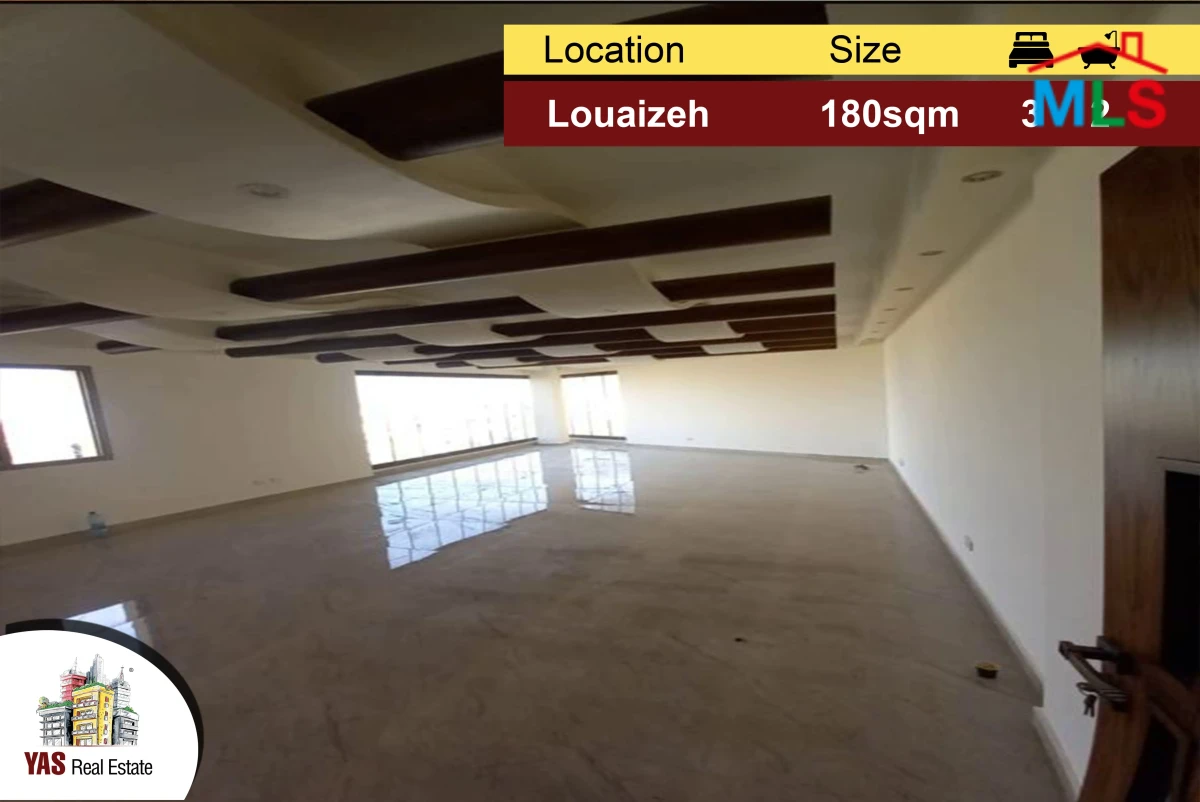 Louaizeh 180m2 | New | Open View | Calm Street | PA