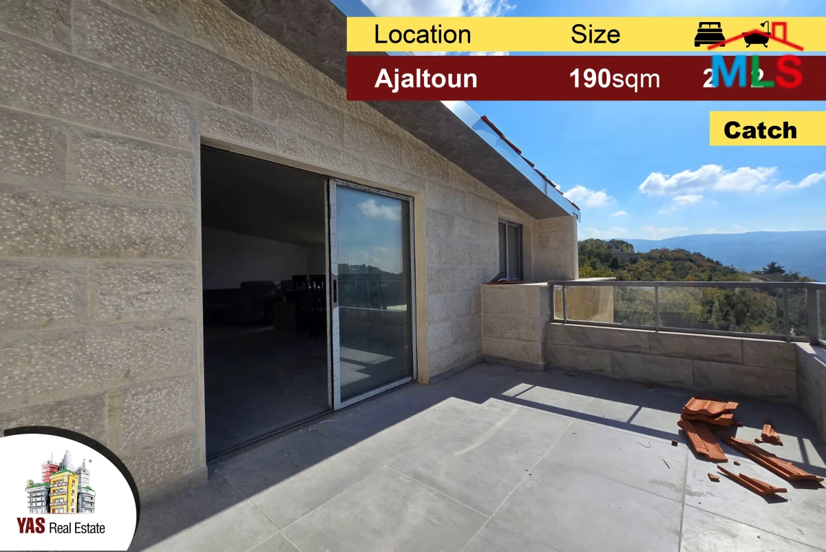 Ajaltoun 190m2 | Brand New | Luxurious | Mountain View | Catch |DA