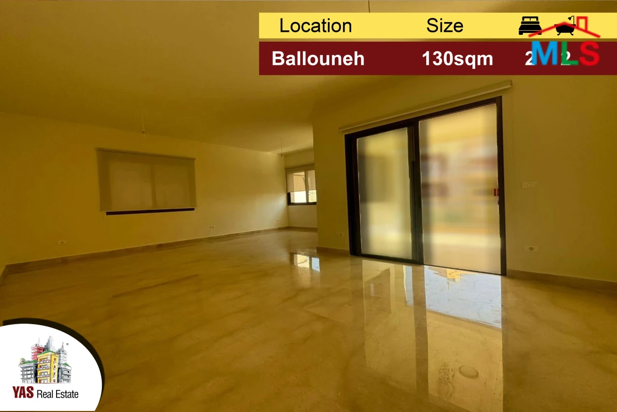 Ballouneh 130m2 | New | Luxury | Prime Location | Quiet Street | KS