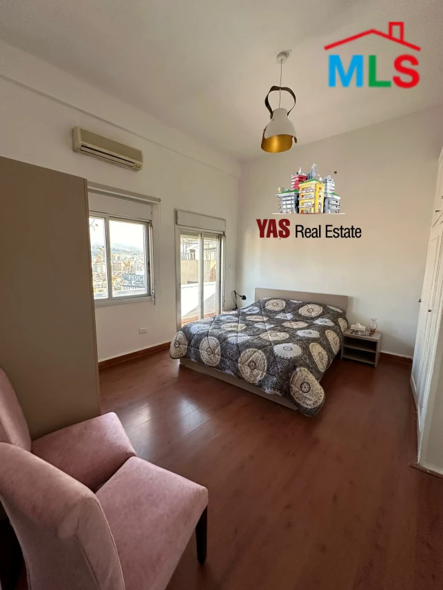 Achrafieh/Gitawi 110m2 | Furnished/Equipped | City View | PA
