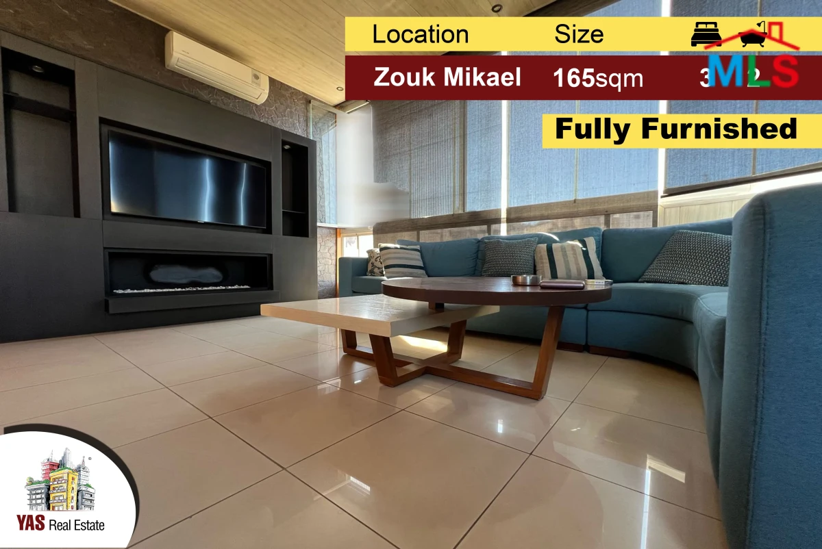 Zouk Mikael 165m2 | Mint Condition | Decorated | Furnished | Catch |EH
