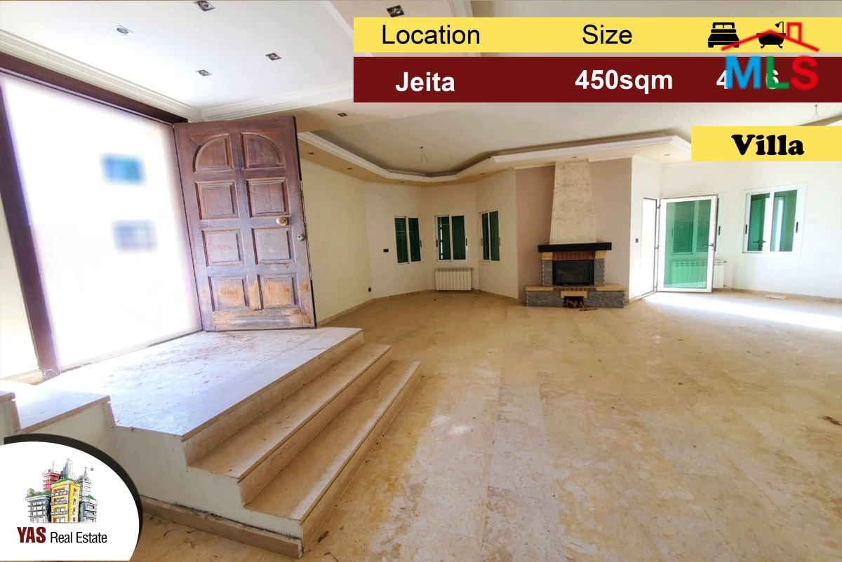 Jeita 450m2 | 725m2 Land | Villa | Luxury | Prime Location | AC
