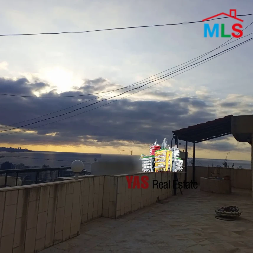 Dbayeh 165m2 | 100m2 Terrace Furnished | Sea View | Catch | PA
