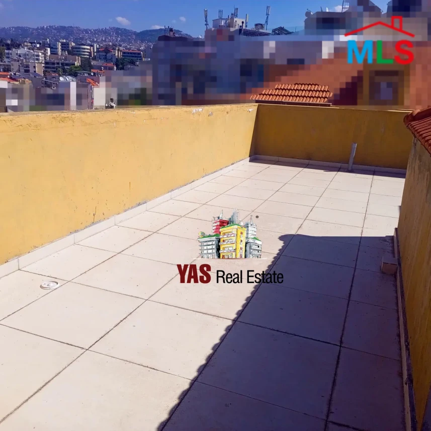 Hazmiyeh 230m2 | 100m2 Rooftop | 70m2 Terrace | Brand New | PA