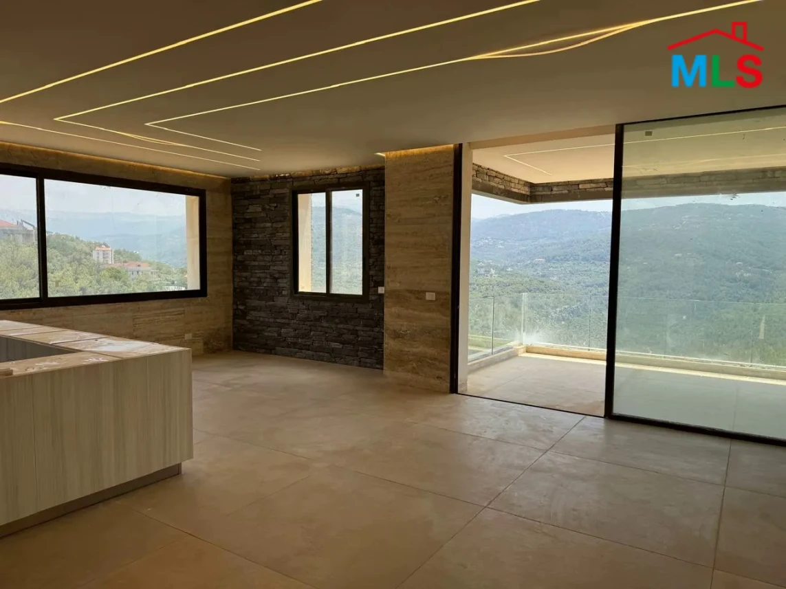 Ouyoun Broumana 155m2 | Open View | Decorated | Calm Area | PA