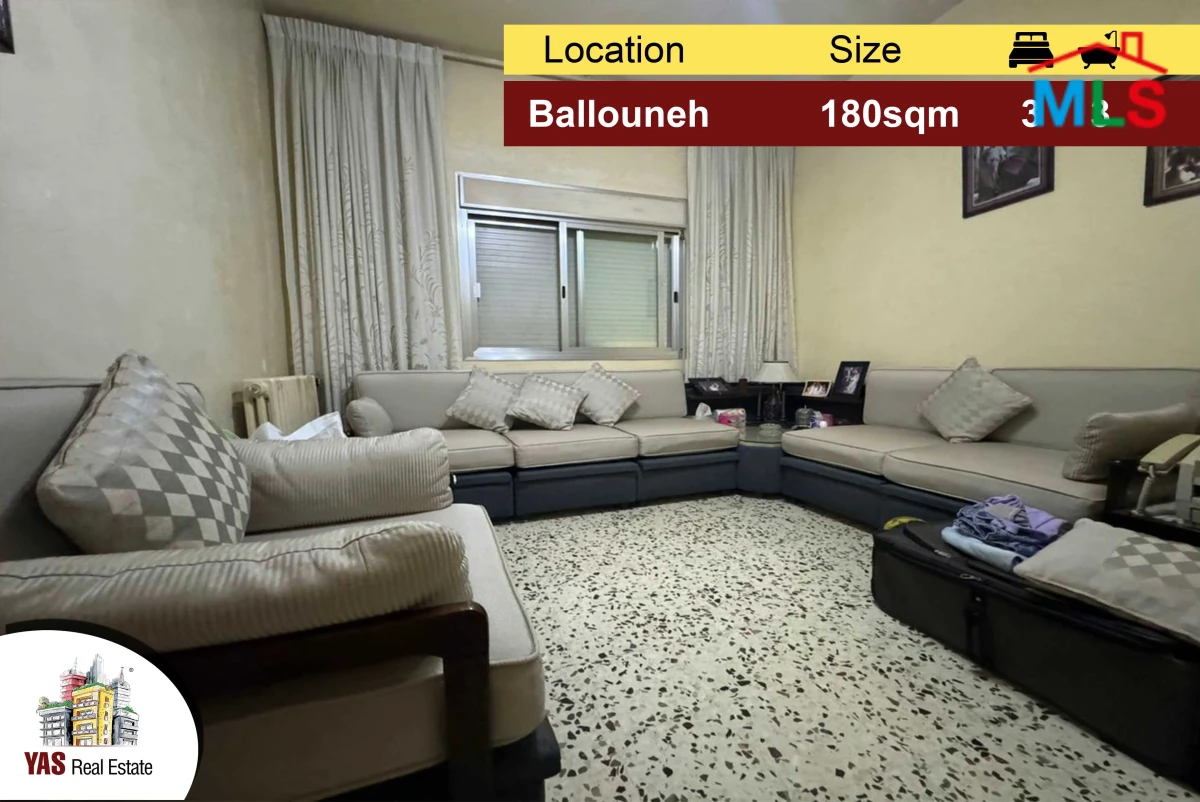 Ballouneh 180m2 | Panoramic View | High End | Prime Location | EL