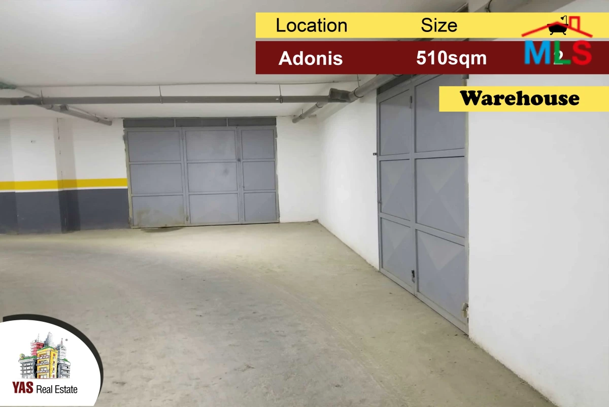 Adonis 510m2 | Warehouse | Prime Location | Rental Income | EL