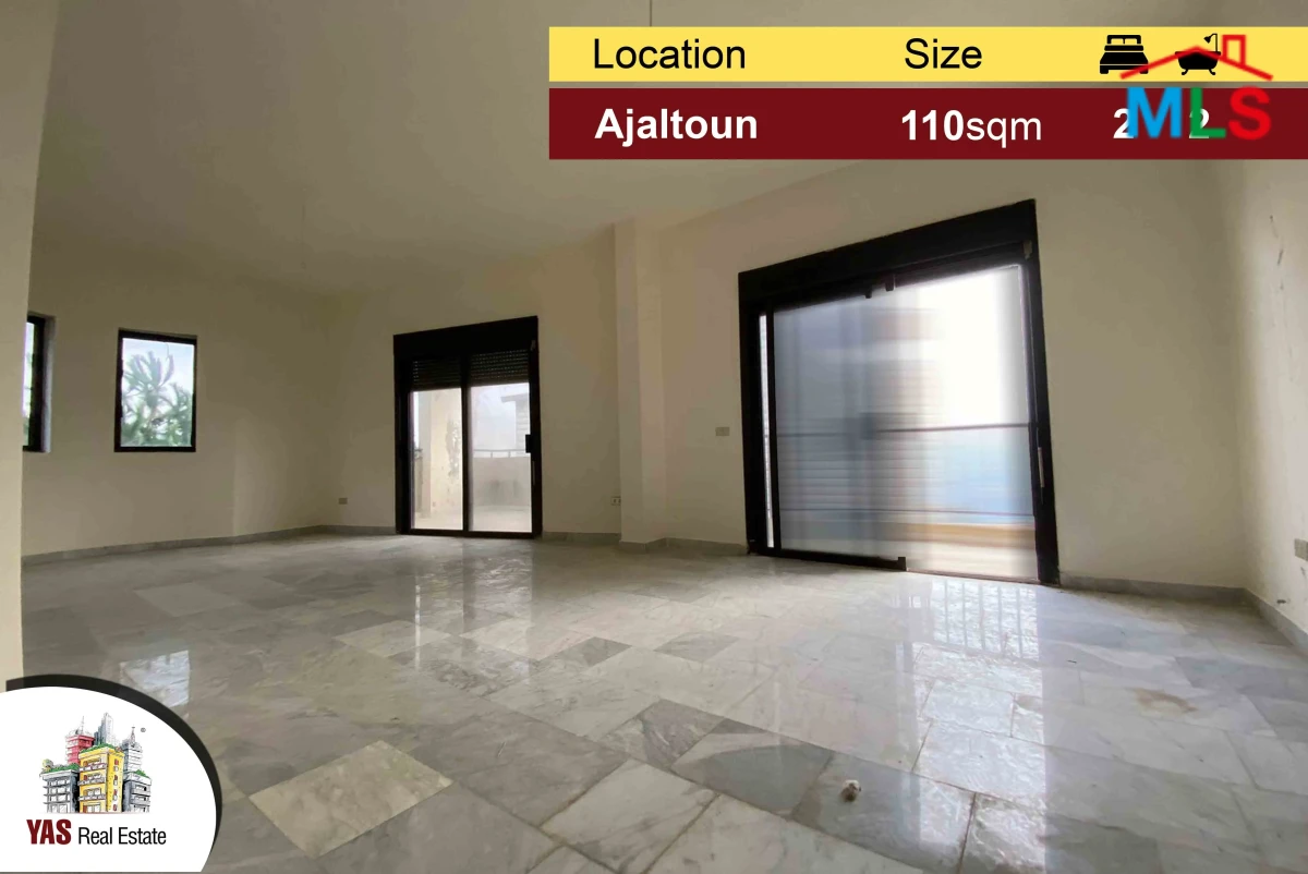 Ajaltoun 110m2 | Brand New | Open Sea View | Luxury | KS/EL/DA