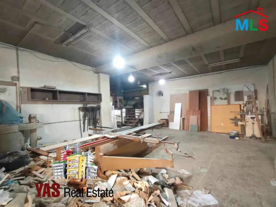 Jdeideh 327m2 | Industrial Warehouse | Easy Access |Prime Location |AA