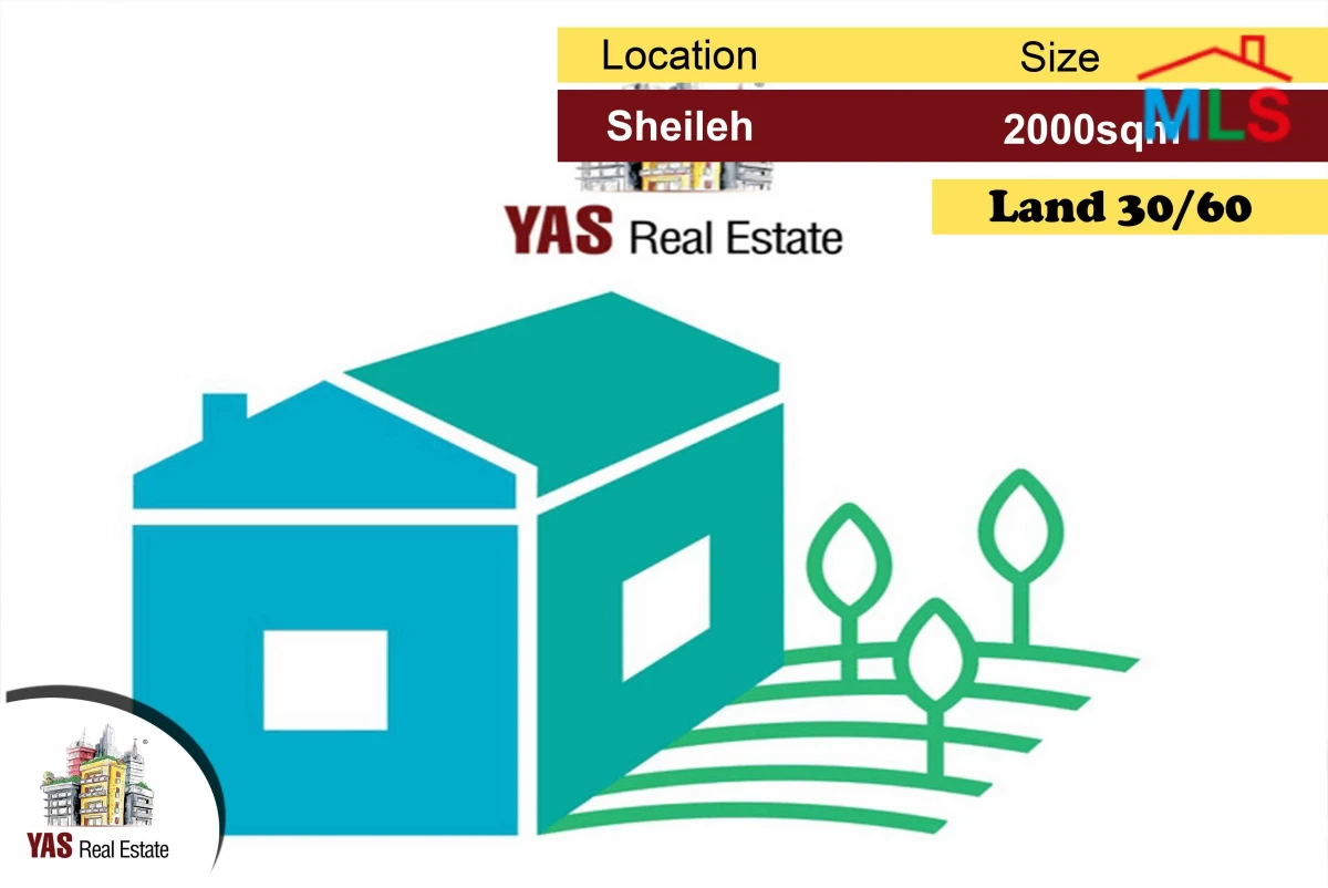 Sheileh 2000m2 | Panoramic View | Flat Land | 30/60 | MY