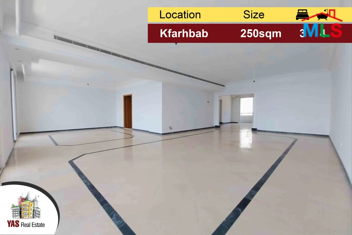 Kfarhbab 250m2 | Decorated | Spacious Apartment | Prime Location | IV