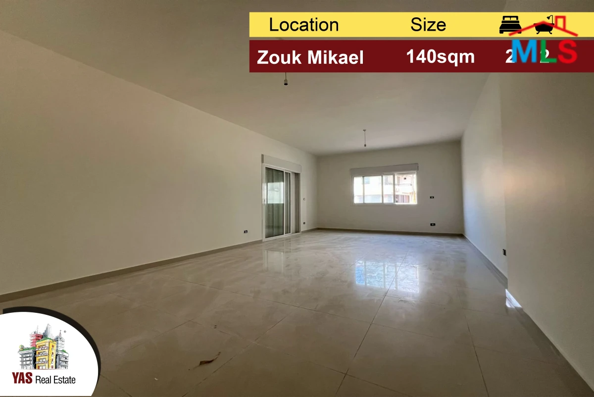 Zouk Mikael 140m2 | 300m2 Terrace | Brand New | Flat | EH