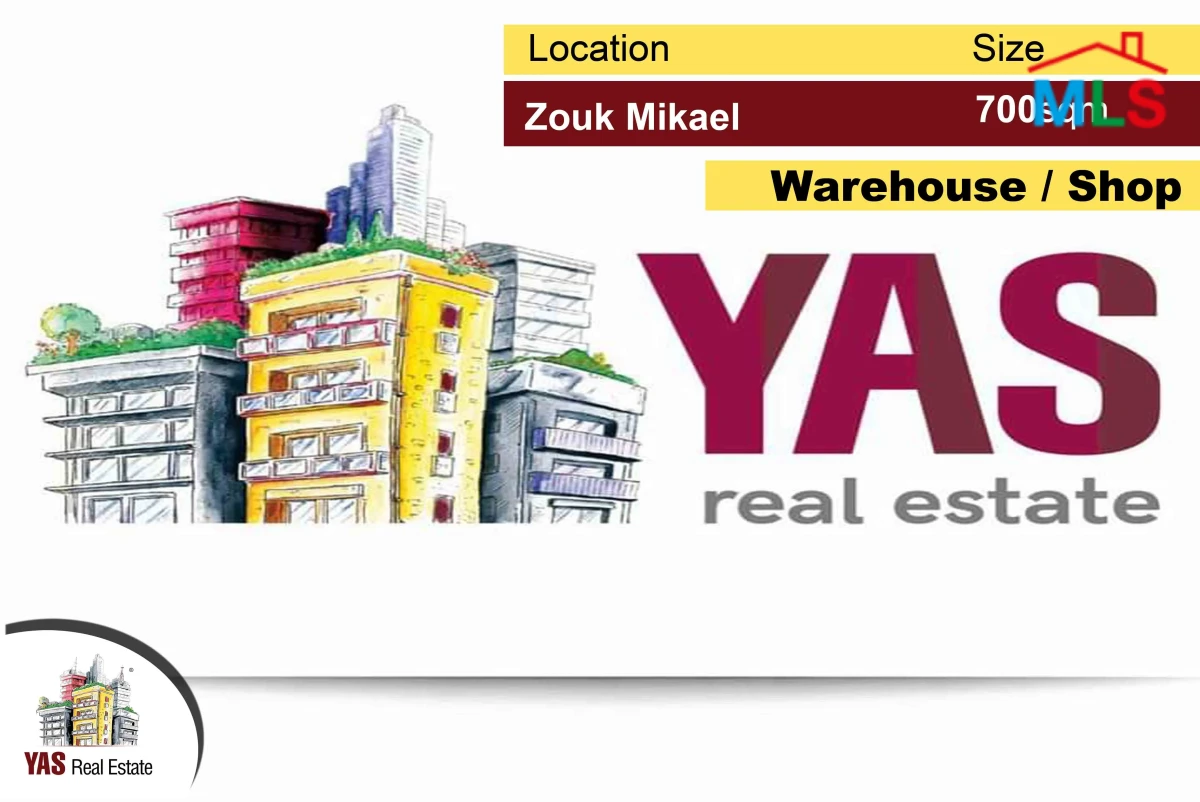 Zouk Mikael 700m2 | Shop / Warehouse | Fully Equipped |Prime Location