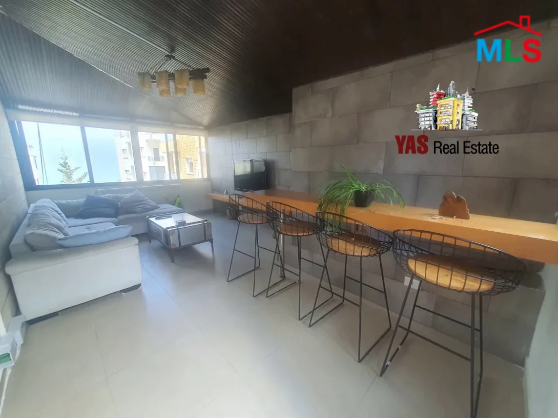 Ballouneh 200m2 | 100m2 Terrace | Furnished | Private Street | WA