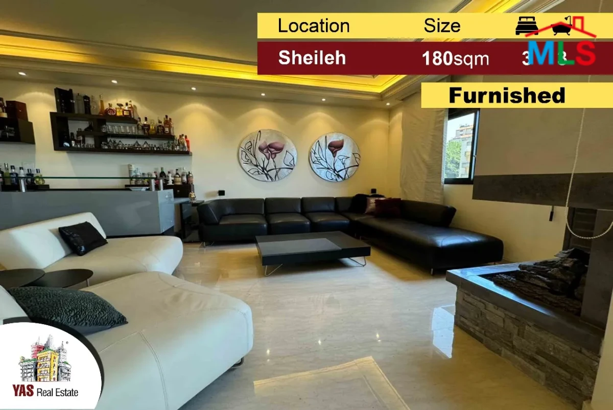 Sheileh 180m2 | Decorated | Furnished & Equipped | Panoramic View | EL