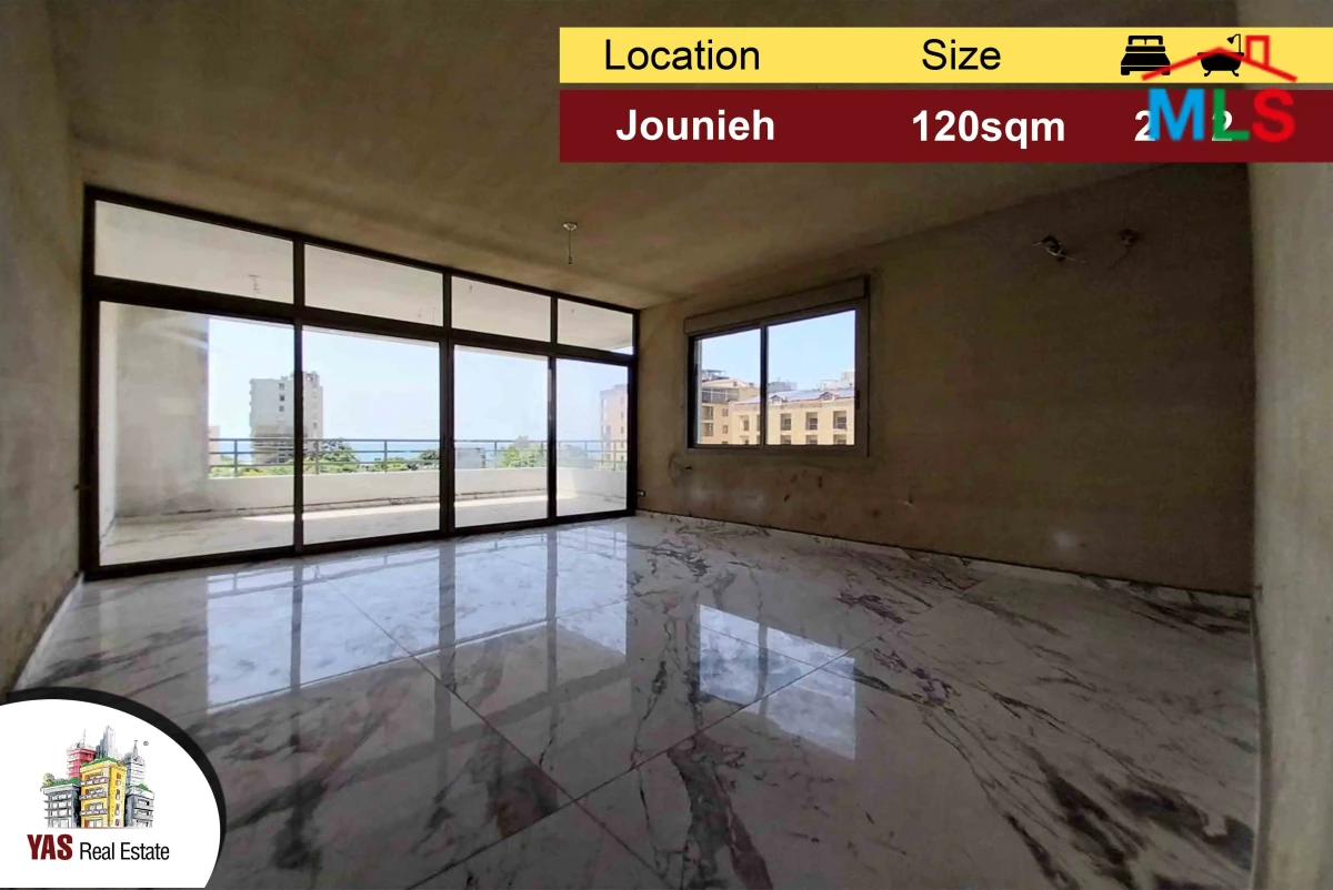 Jounieh 120m2 | Under Construction | Partial View | IV MY