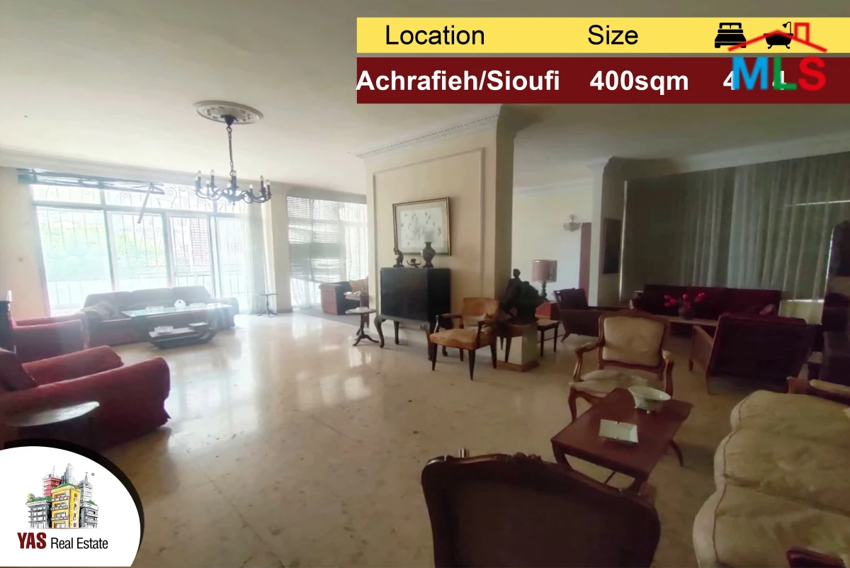 Achrafieh/Sioufi 400m2 | Prime Location | Well Maintained | AA MY