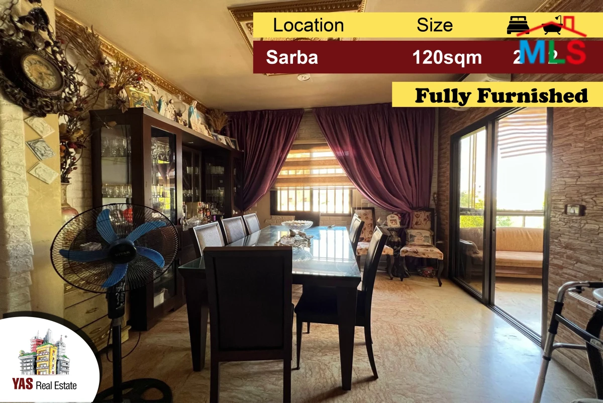 Sarba 120m2 | Furnished | City View | High End | EH