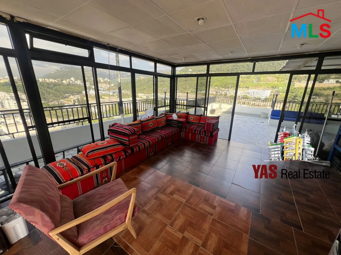 Zouk mosbeh 190m2 | 50m2 Terrace | Duplex | Well Maintained | EL